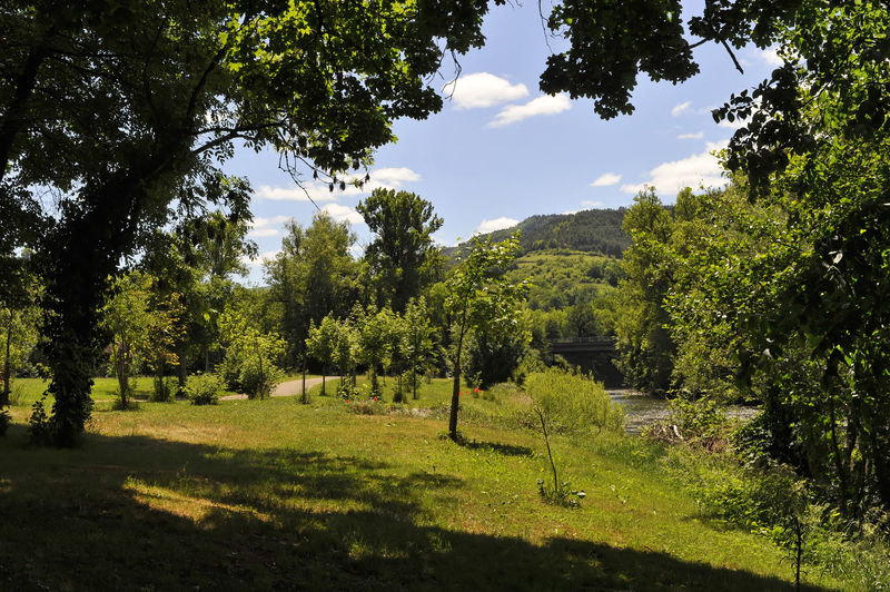 Logis Hotel Restaurant Les 2 Rives - A75, En Bordure De Riviere Banassac Exterior foto